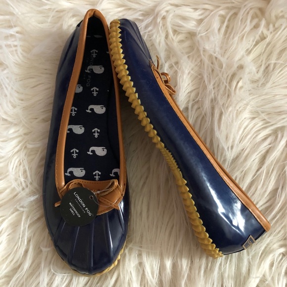London Fog Shoes London Fog Rain Shoes Sz 9m Poshmark